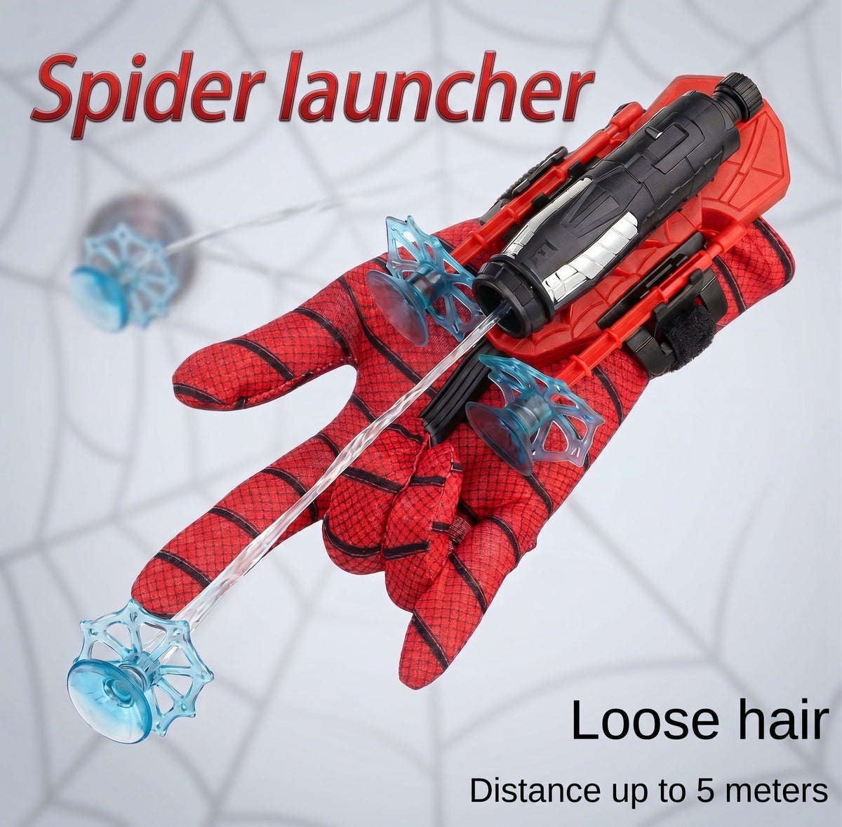 Anime Characters Children Toys Wrist Toy Set Action Figure New for Spiderman Glove Launcher Set Role Play Figures Hobbies