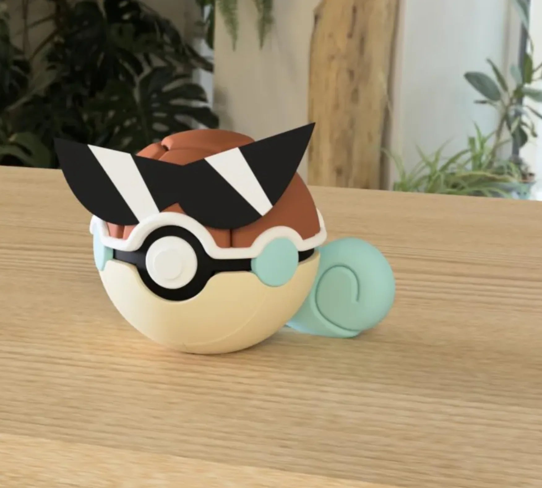 3D Printed Poké Ball Pokemon Form Sphere Figures Model Statue Desktop Ornament Model Trendy Toy Surprise Gift Collectible