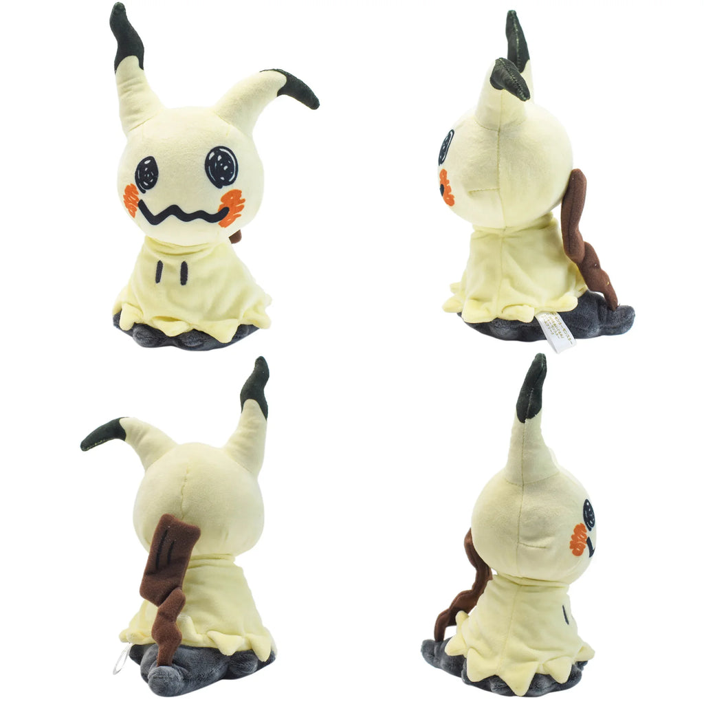 Peluche de Mimikyu Eevee, ideal para cumpleaños, Navidad o como regalo para niños. Muñeco de personaje de anime de 18 cm.