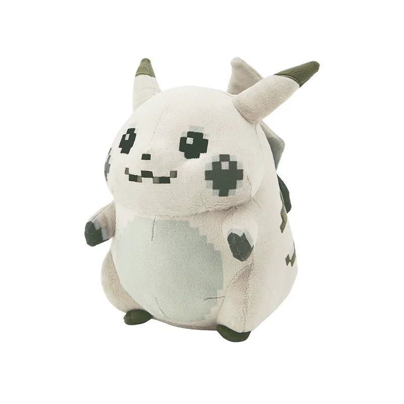 Peluche original estilo pixelado del 30.º aniversario del Centro Pokémon, muñeco de peluche, colección para fans del anime, regalo.