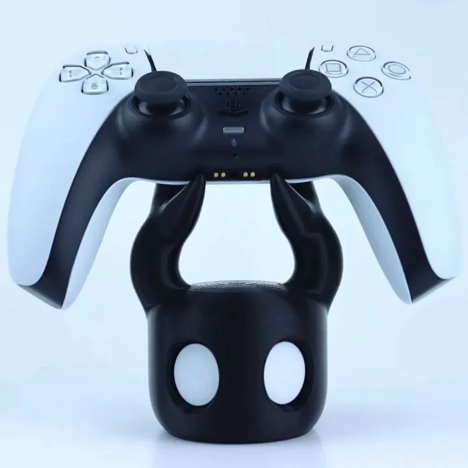 Soporte universal para mando de juegos compatible con PS4/PS5/Switch con temática de Hollow Knight. Genial soporte de escritorio para videojuegos.