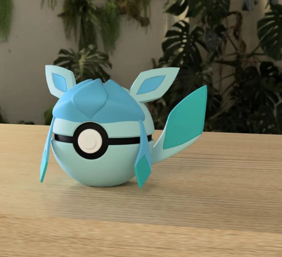 3D Printed Poké Ball Pokemon Form Sphere Figures Model Statue Desktop Ornament Model Trendy Toy Surprise Gift Collectible