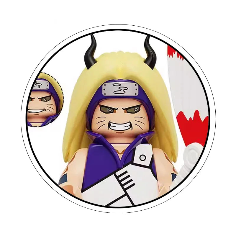 2026 NEW NARUTO  Anime Ladrillos Mini Figuras de Acción Juguetes Bloques de Construcción Regalos