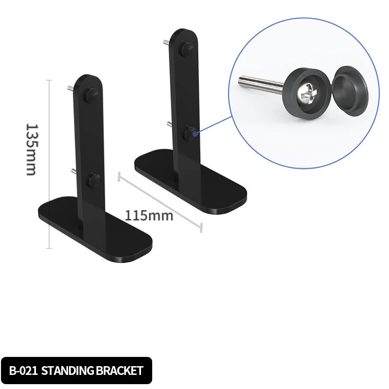 Pegboard combination desktop storage kit, vertical and clip-type pegboard display panels, suitable for home office storage.