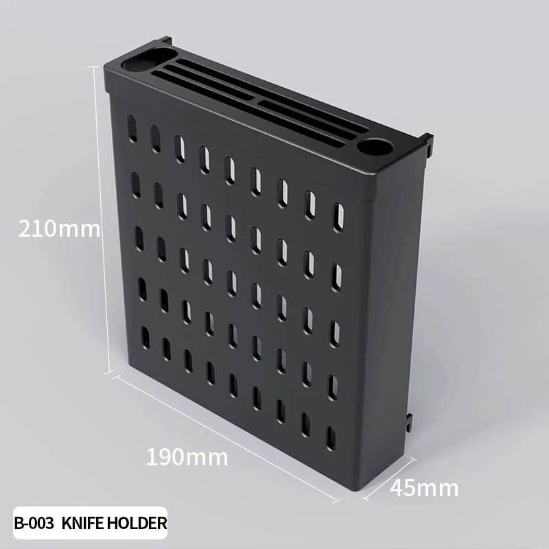Pegboard combination desktop storage kit, vertical and clip-type pegboard display panels, suitable for home office storage.