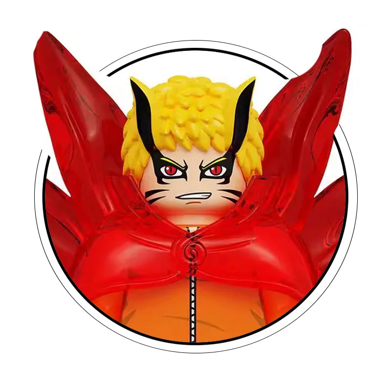 2026 NEW NARUTO  Anime Ladrillos Mini Figuras de Acción Juguetes Bloques de Construcción Regalos