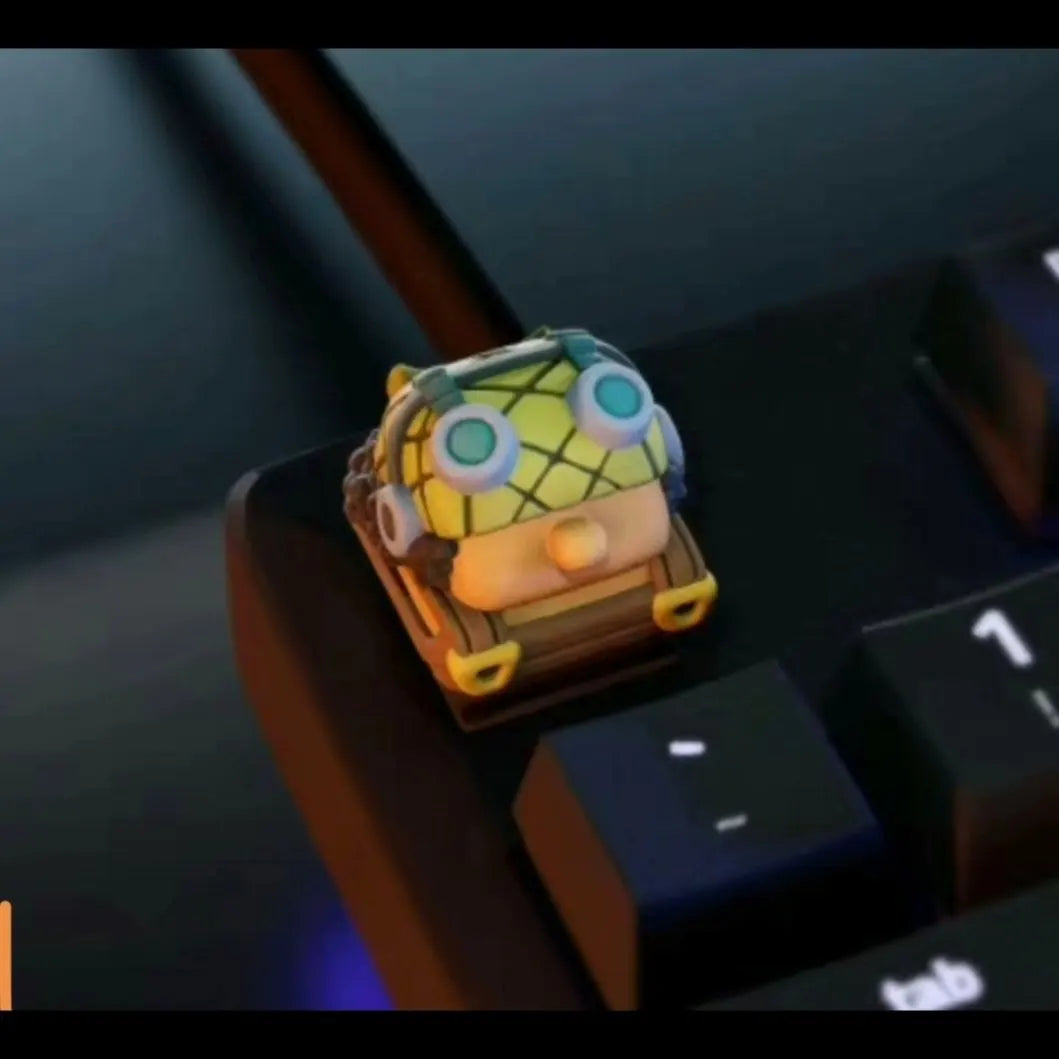 One Piece Keycaps 3D Custom Artisan Luffy Zoro Sanji Anime Character Keycaps For Mechanical Keyboard Anime Game Fans