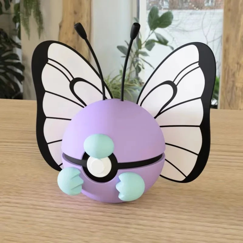 3D Printed Poké Ball Pokemon Form Sphere Figures Model Statue Desktop Ornament Model Trendy Toy Surprise Gift Collectible