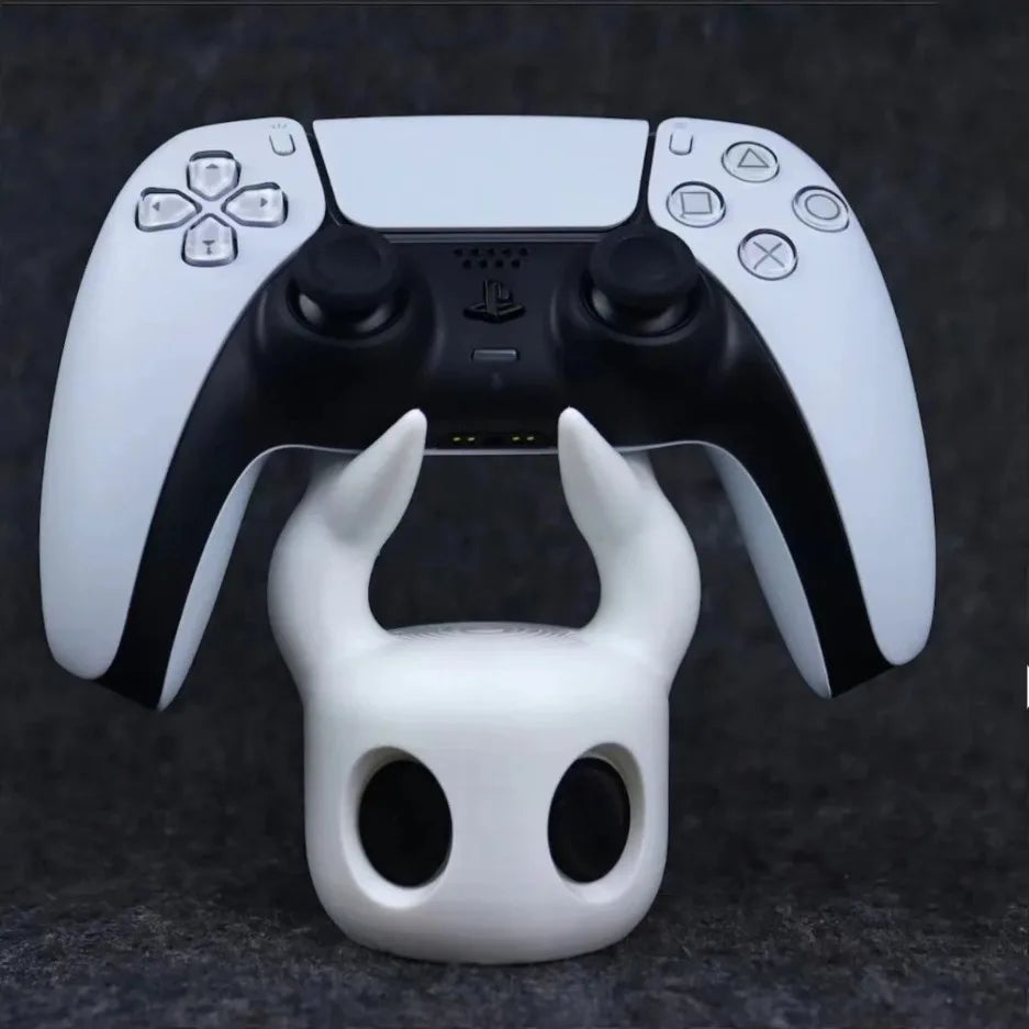 Soporte universal para mando de juegos compatible con PS4/PS5/Switch con temática de Hollow Knight. Genial soporte de escritorio para videojuegos.