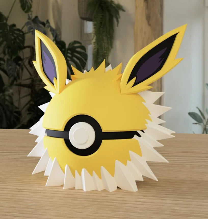 3D Printed Poké Ball Pokemon Form Sphere Figures Model Statue Desktop Ornament Model Trendy Toy Surprise Gift Collectible