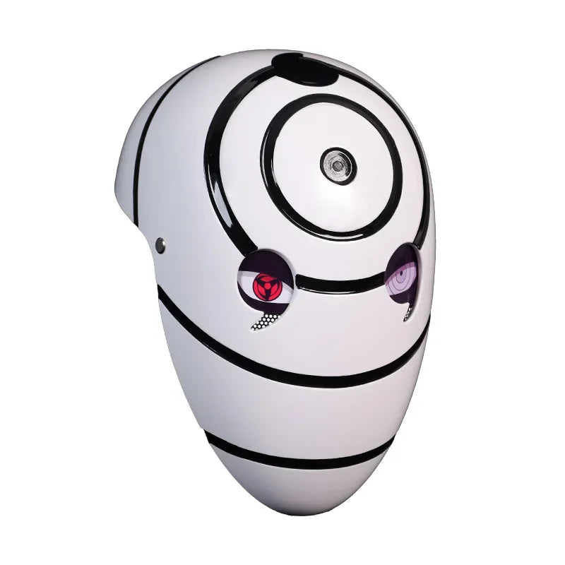 Naruto Mask Cosplay Uchiha Obito Shine Mask Akatsuki Sasuke Sharingan Cartoon Mask Shine Highly Imitative Mask Anime Halloween