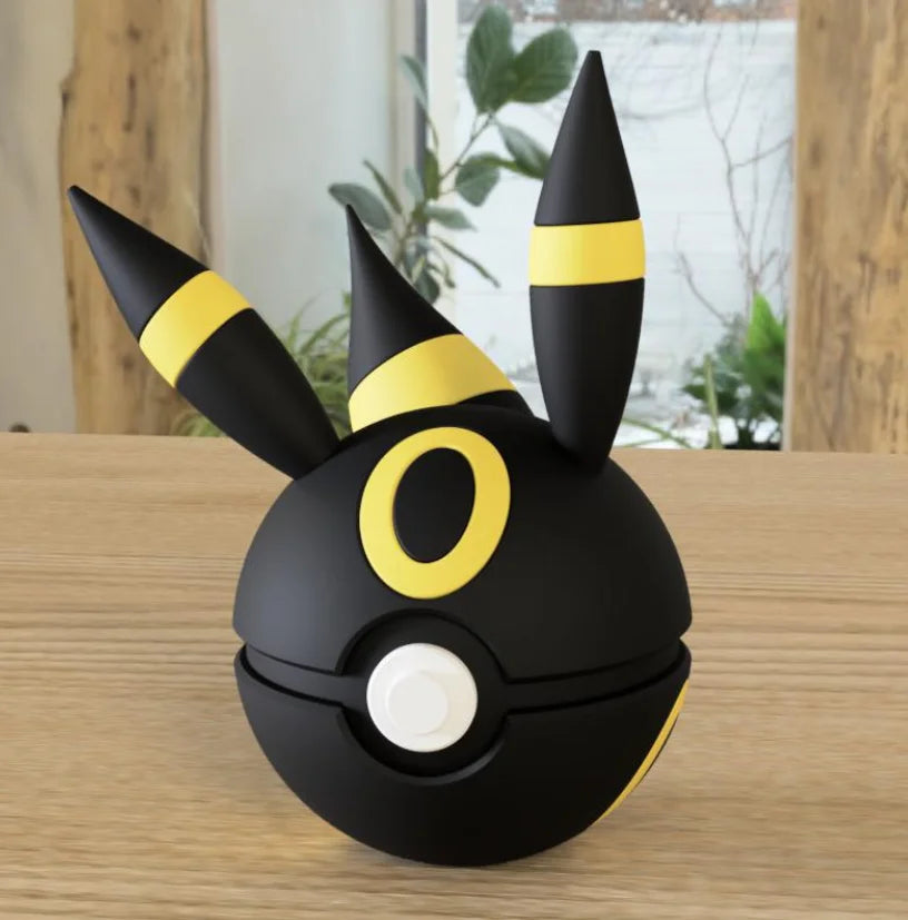 3D Printed Poké Ball Pokemon Form Sphere Figures Model Statue Desktop Ornament Model Trendy Toy Surprise Gift Collectible