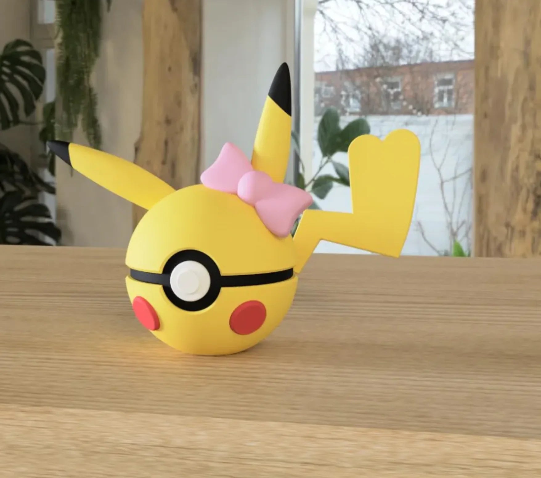 3D Printed Poké Ball Pokemon Form Sphere Figures Model Statue Desktop Ornament Model Trendy Toy Surprise Gift Collectible