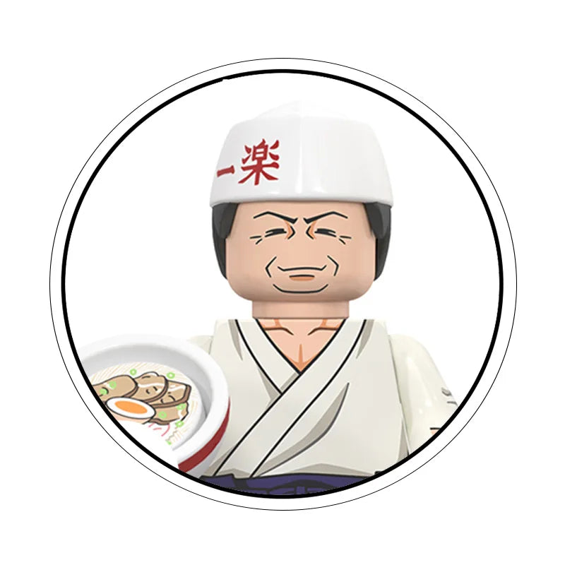2026 NEW NARUTO  Anime Ladrillos Mini Figuras de Acción Juguetes Bloques de Construcción Regalos