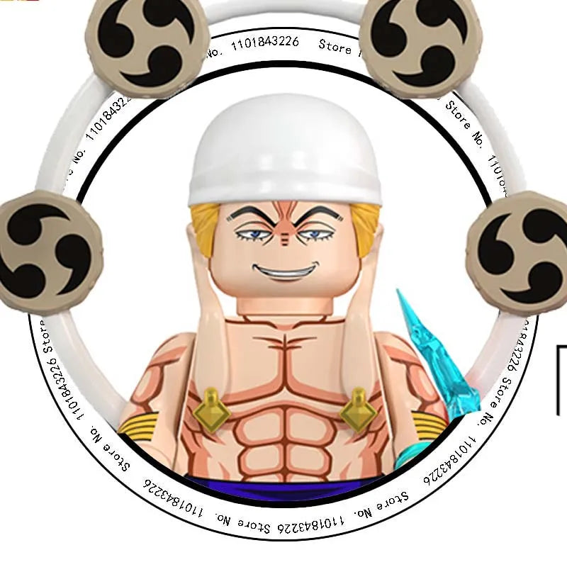 ONE PIECE Luffy  Zoro Nami Sanji Chopper Bloques de construcción Mini Figuras de acción Accesorios Regalos de Halloween y Navidad para niños