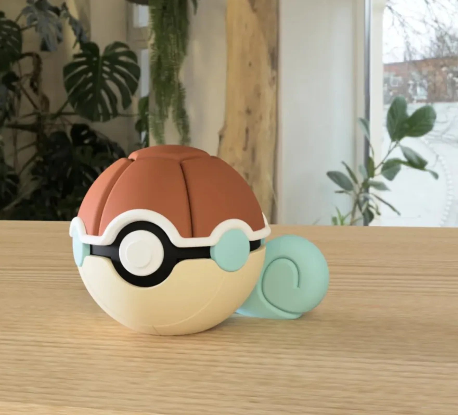 3D Printed Poké Ball Pokemon Form Sphere Figures Model Statue Desktop Ornament Model Trendy Toy Surprise Gift Collectible