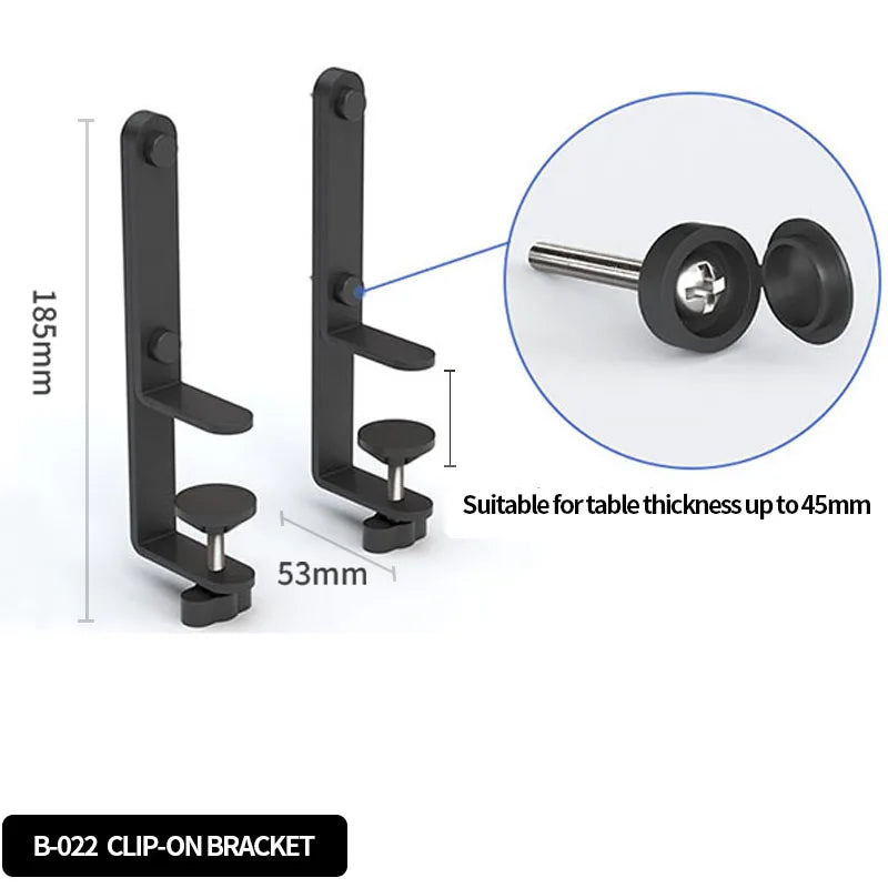 Pegboard combination desktop storage kit, vertical and clip-type pegboard display panels, suitable for home office storage.