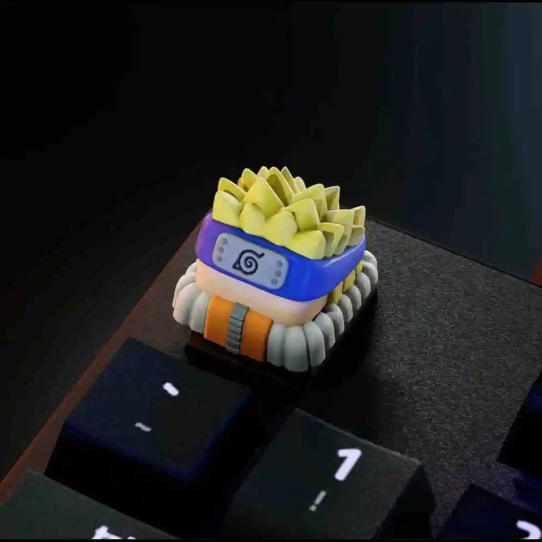 New Cartoon Naruto Sasuke Mechanical Keycap Haruno Sakura Keyboard Keycaps Animation Peripheral Creative Keycaps Gift
