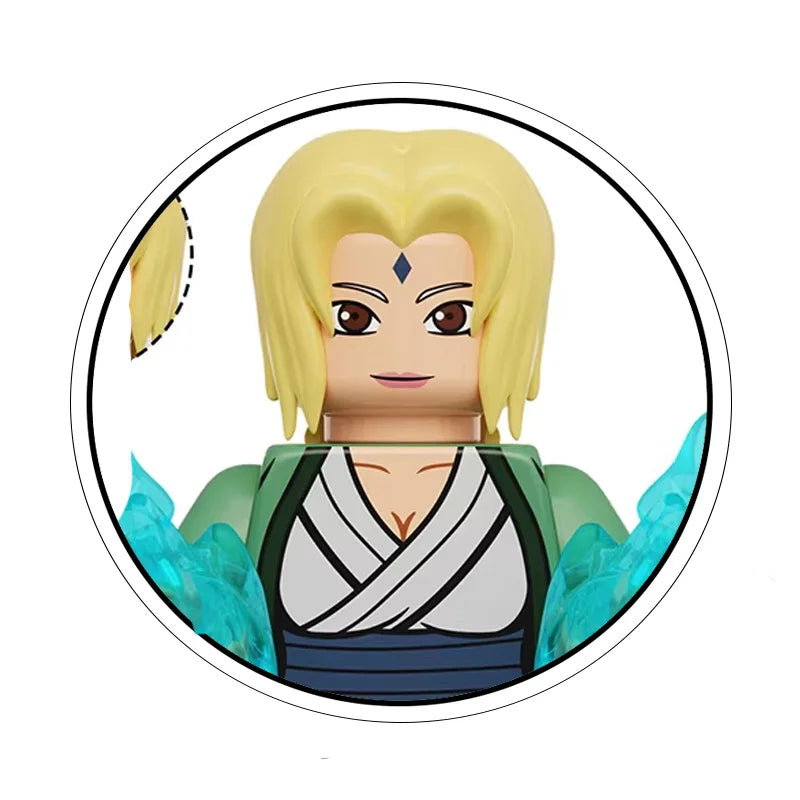 2026 NEW NARUTO  Anime Ladrillos Mini Figuras de Acción Juguetes Bloques de Construcción Regalos