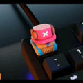 One Piece Keycaps 3D Custom Artisan Luffy Zoro Sanji Anime Character Keycaps For Mechanical Keyboard Anime Game Fans