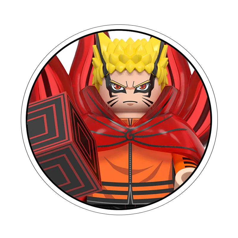 2026 NEW NARUTO  Anime Ladrillos Mini Figuras de Acción Juguetes Bloques de Construcción Regalos