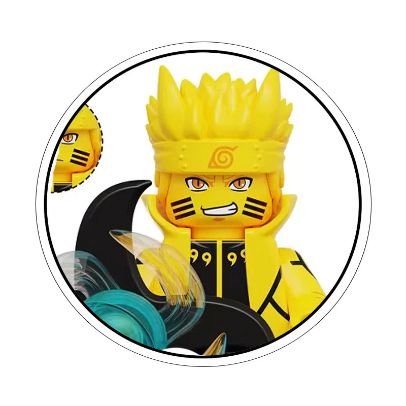 2026 NEW NARUTO  Anime Ladrillos Mini Figuras de Acción Juguetes Bloques de Construcción Regalos