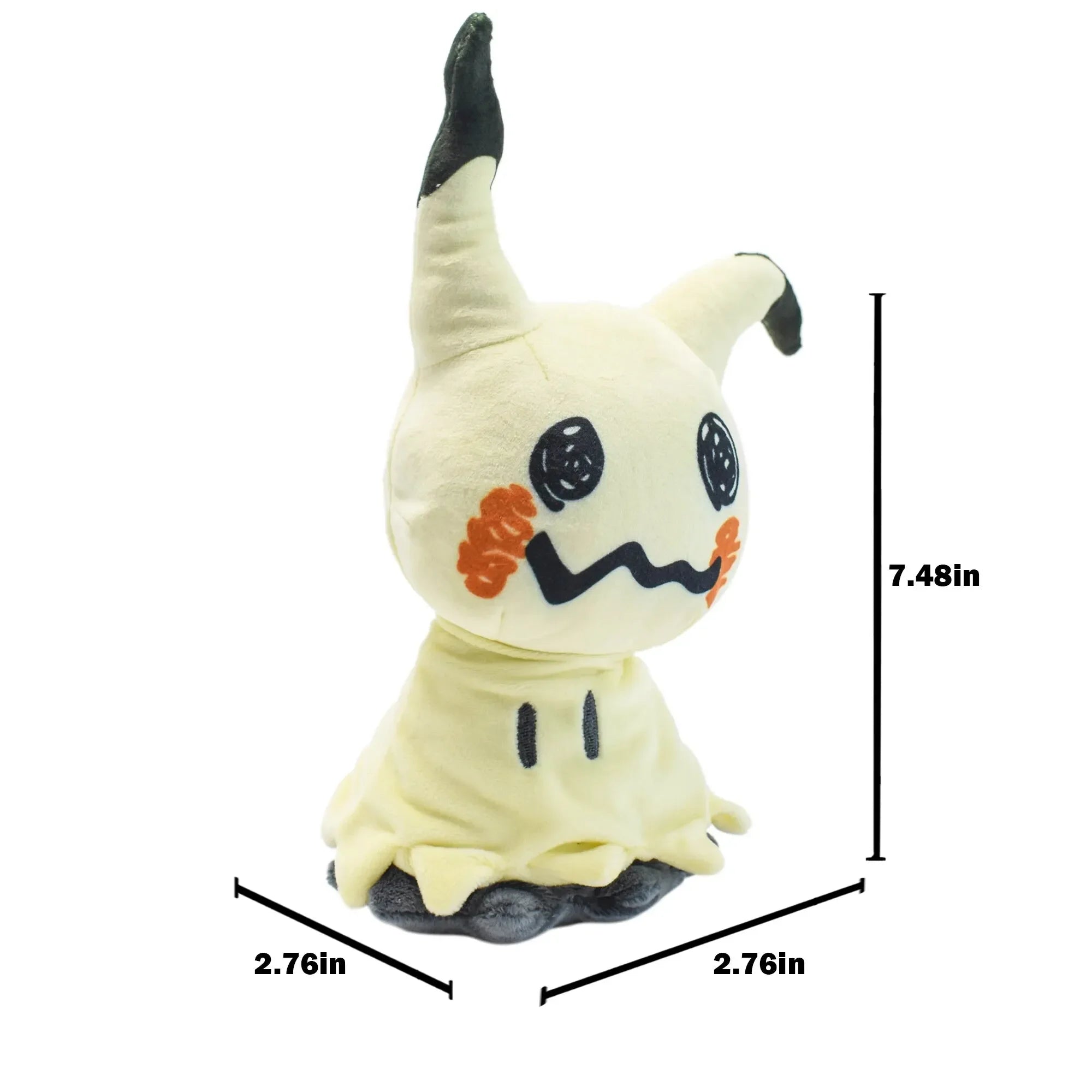 Peluche de Mimikyu Eevee, ideal para cumpleaños, Navidad o como regalo para niños. Muñeco de personaje de anime de 18 cm.