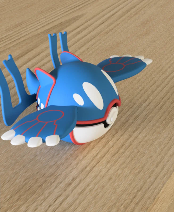 3D Printed Poké Ball Pokemon Form Sphere Figures Model Statue Desktop Ornament Model Trendy Toy Surprise Gift Collectible
