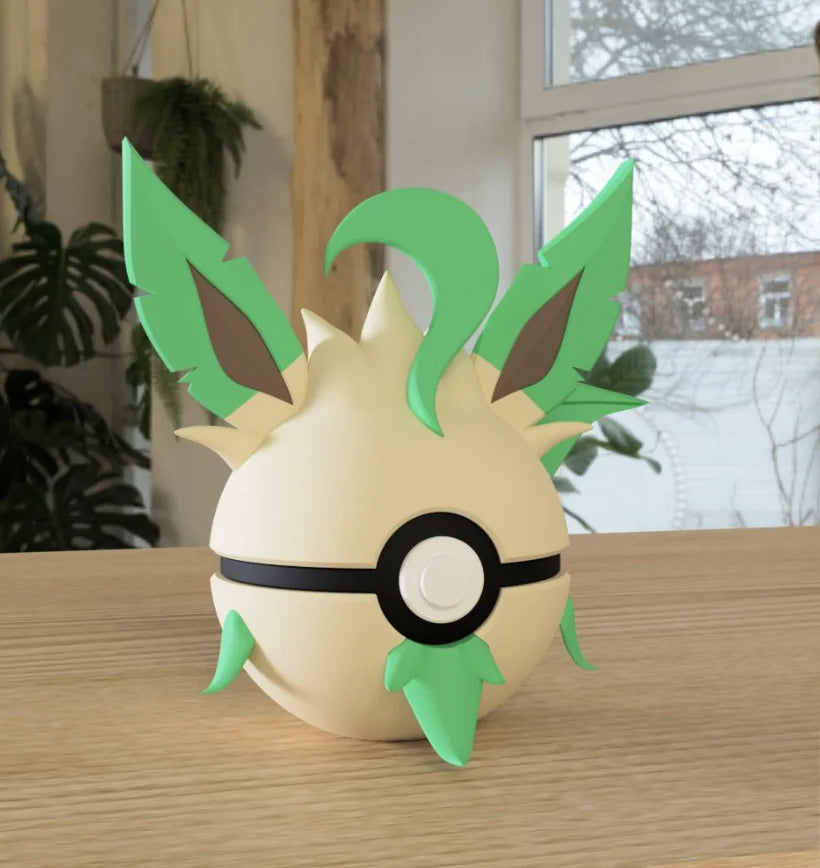 3D Printed Poké Ball Pokemon Form Sphere Figures Model Statue Desktop Ornament Model Trendy Toy Surprise Gift Collectible