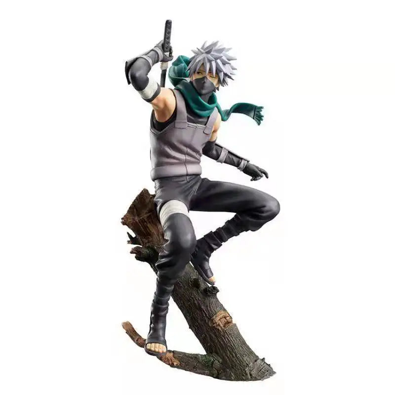 Naruto Hatake Kakashi periféricos de anime bidimensionales, figura de escritorio creativa, adornos decorativos, regalos navideños