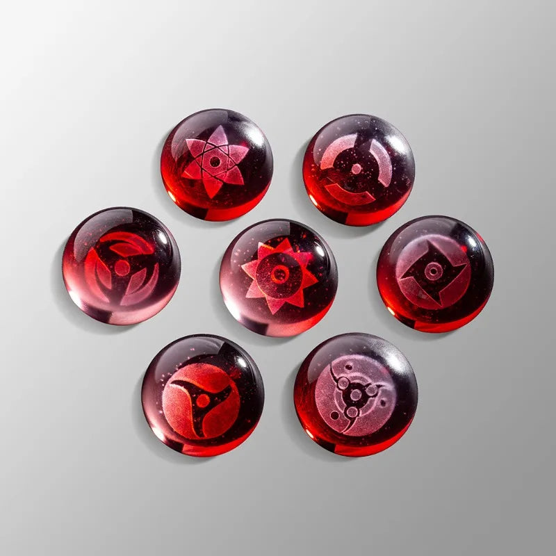 Anime Naruto Writing Eye Crystal Ball Set Creative Desktop Decoration Practical Souvenir Gift for Boyfriend Graduation Gifts