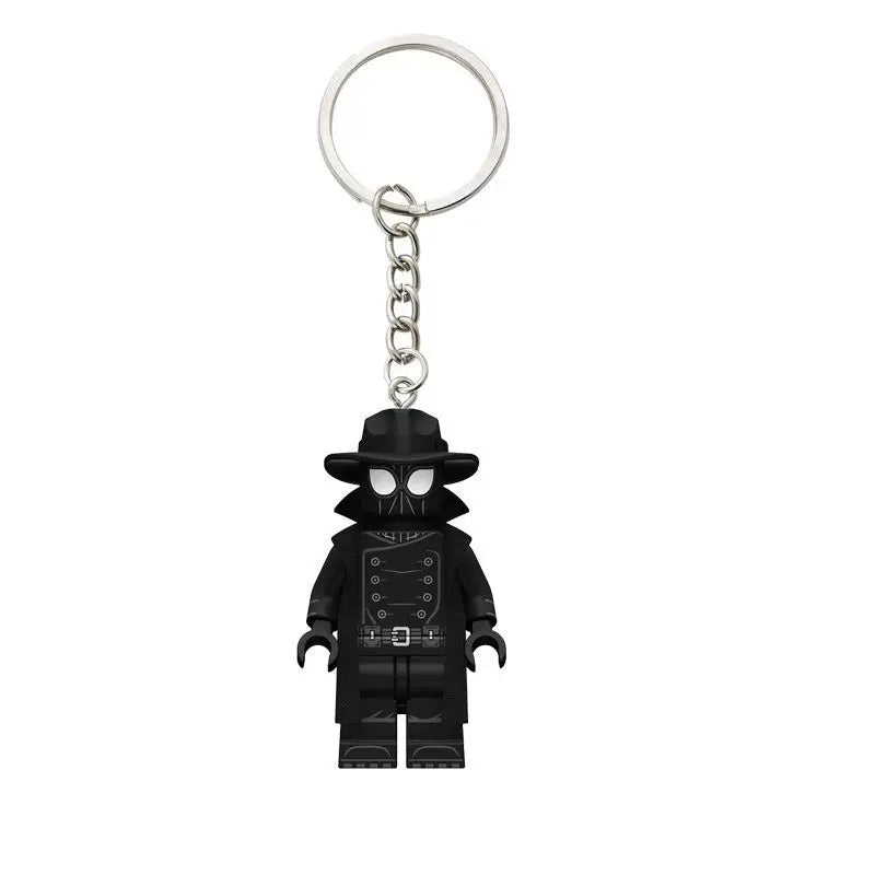 Marvel Spider-Man Keychain Creative Cartoon Character School Bag Pendant Kawaii Gift Toy Cute Keychain Jewelry Desktop Ornament