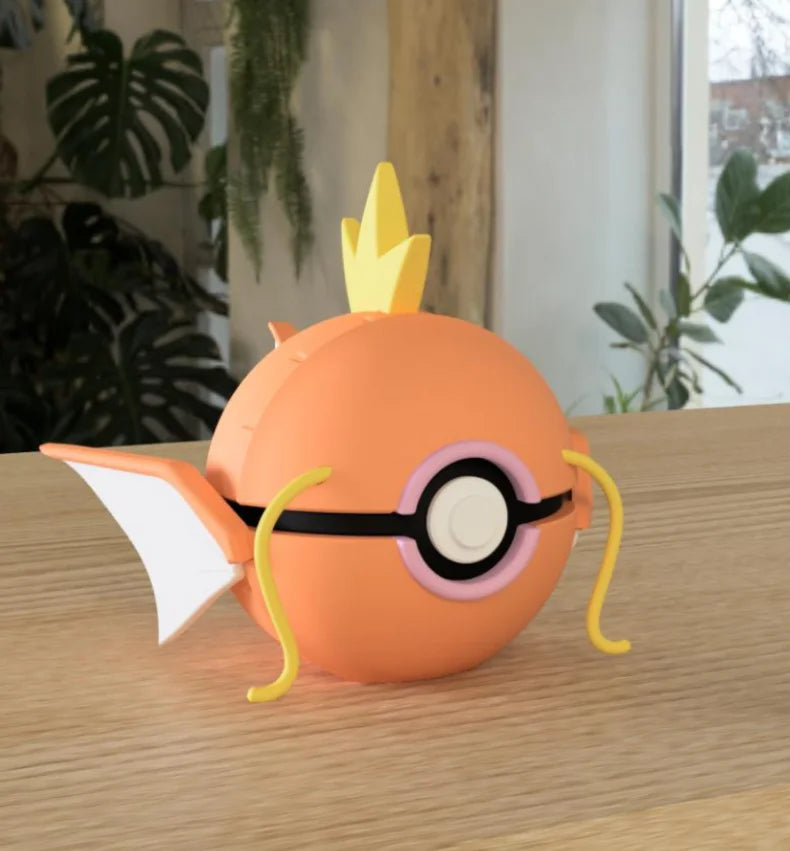 3D Printed Poké Ball Pokemon Form Sphere Figures Model Statue Desktop Ornament Model Trendy Toy Surprise Gift Collectible
