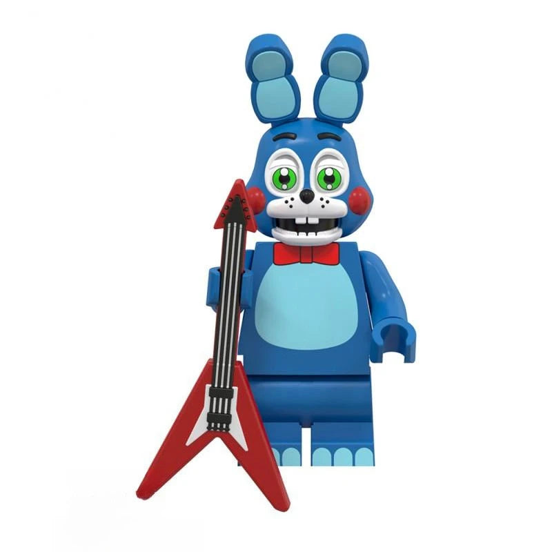 Mini Bricks Bonnie Ornament Building Block Games Figure Chica Foxy Bear Freddy Fazbear Toy Accessories Party Gifts