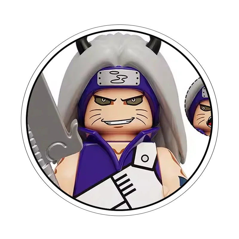 2026 NEW NARUTO  Anime Ladrillos Mini Figuras de Acción Juguetes Bloques de Construcción Regalos