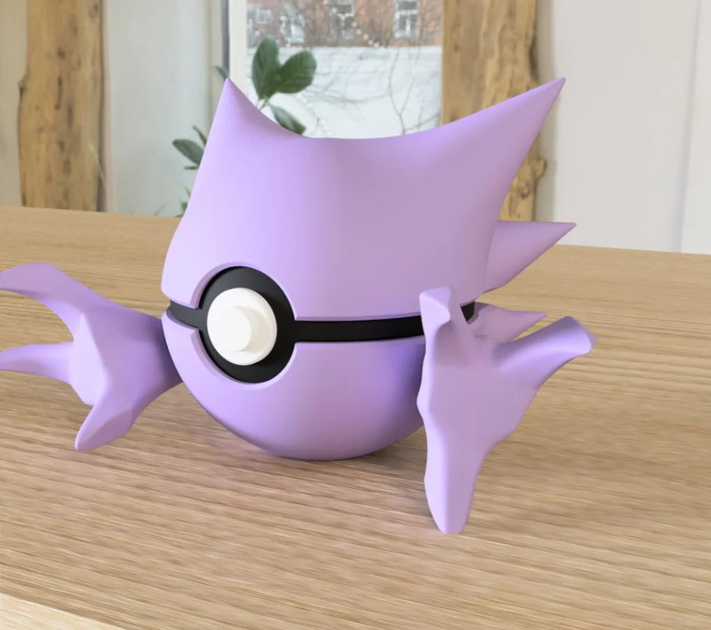 3D Printed Poké Ball Pokemon Form Sphere Figures Model Statue Desktop Ornament Model Trendy Toy Surprise Gift Collectible