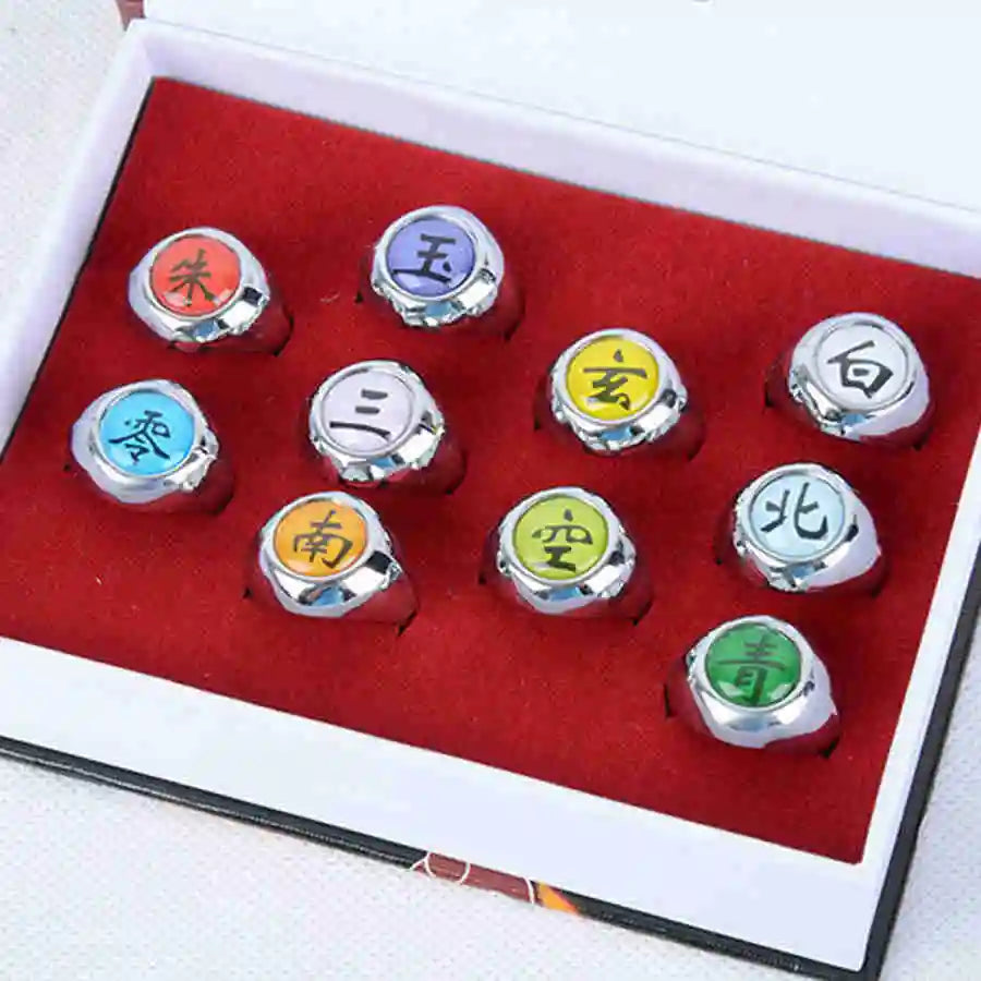 Akatsuki Metal Rings