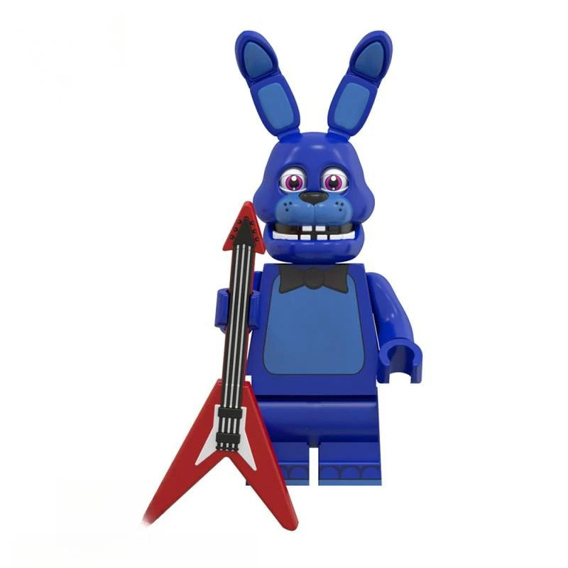 Mini Bricks Bonnie Ornament Building Block Games Figure Chica Foxy Bear Freddy Fazbear Toy Accessories Party Gifts