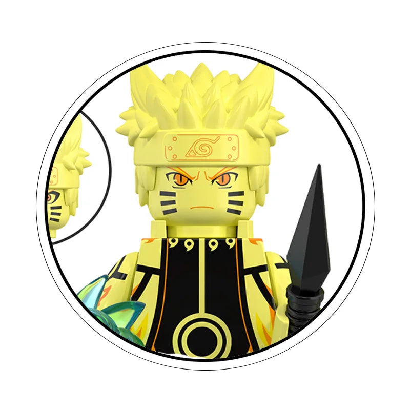 2026 NEW NARUTO  Anime Ladrillos Mini Figuras de Acción Juguetes Bloques de Construcción Regalos