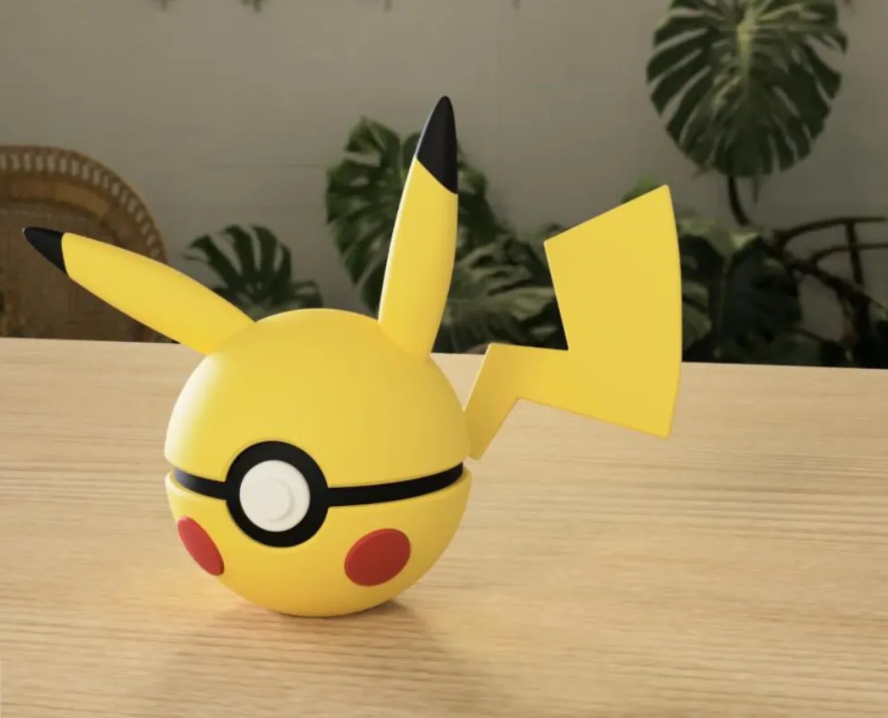 3D Printed Poké Ball Pokemon Form Sphere Figures Model Statue Desktop Ornament Model Trendy Toy Surprise Gift Collectible