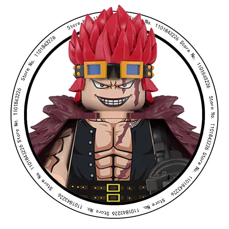 ONE PIECE Luffy  Zoro Nami Sanji Chopper Bloques de construcción Mini Figuras de acción Accesorios Regalos de Halloween y Navidad para niños