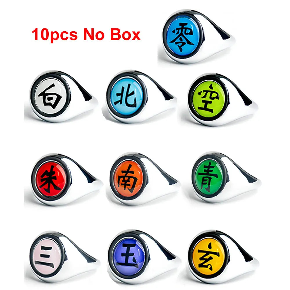 Akatsuki Metal Rings