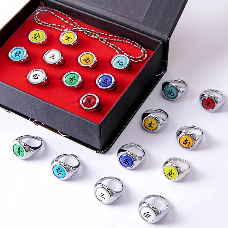 Akatsuki Metal Rings