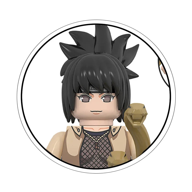 2026 NEW NARUTO  Anime Ladrillos Mini Figuras de Acción Juguetes Bloques de Construcción Regalos