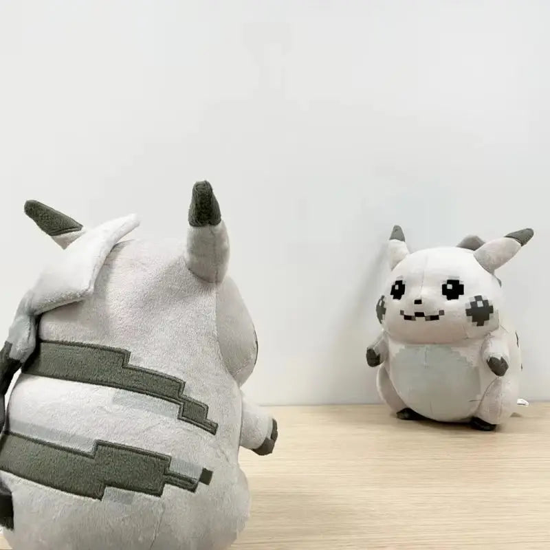 Peluche original estilo pixelado del 30.º aniversario del Centro Pokémon, muñeco de peluche, colección para fans del anime, regalo.