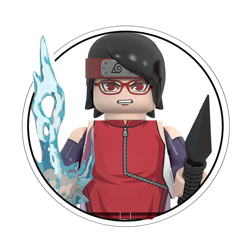 2026 NEW NARUTO  Anime Ladrillos Mini Figuras de Acción Juguetes Bloques de Construcción Regalos