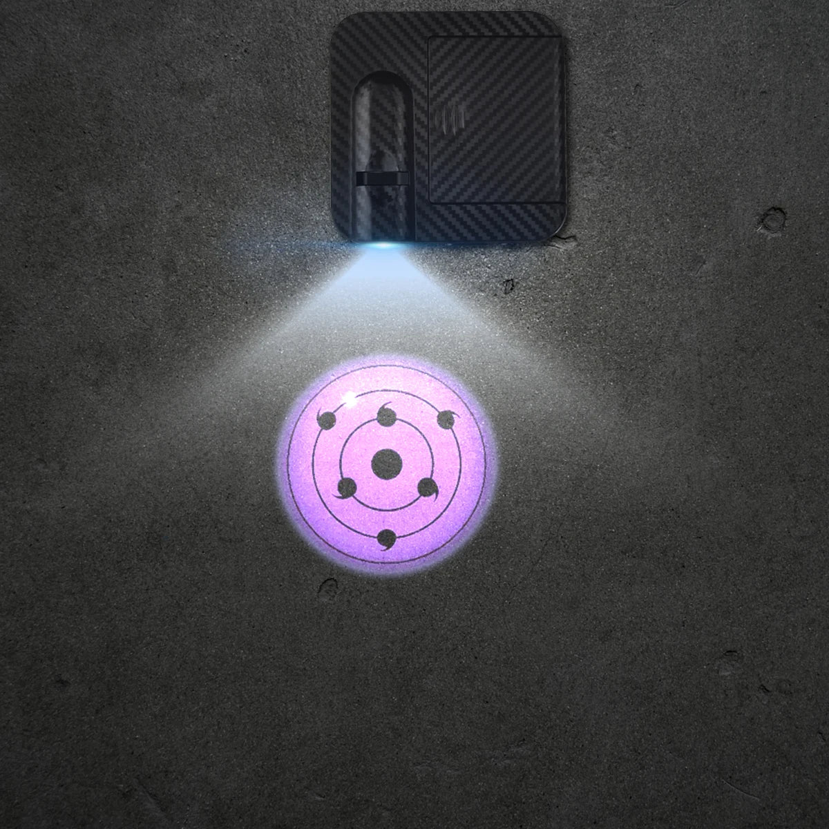 1/2PCS Evil Eyes Anime Car Door Welcome Lights Laser Projector Logo Wireless Sensing For Peugeot Jeep Opel Honda Toyota Dacia